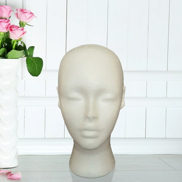 Female Foam Mannequin Head Manikin Model Wigs Hats Glasses Holder Display