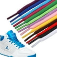 thumbnail image 3 of 2 Pair Half Round Shoe Laces for Sneakers, 29 Colors Shoelaces for Sneakers, Athletic Shoelaces in 4 Different Lengths, 3 of 3