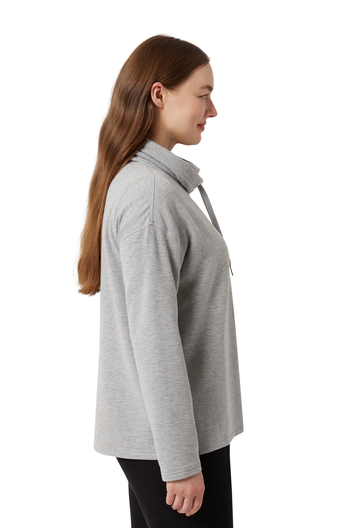 Chaps Women's Funnel Neck Pullover Top
