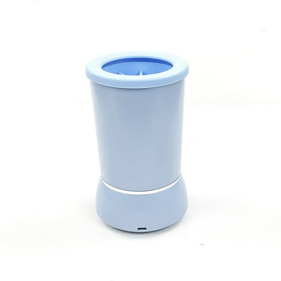 Dvkptbk Plastic Brush Cleaner Automatic Dog Paw Cleaner Dog Paw Washer Dog Foot Cleaning Machine USB Rechargeable Pet Paw Washer Cup for Small Medium Large Breed Dogs Cats Cleaning Supplies