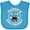 Turquoise, variant on Inktastic Daddy Golf Buddy Boys or Girls Baby Bib