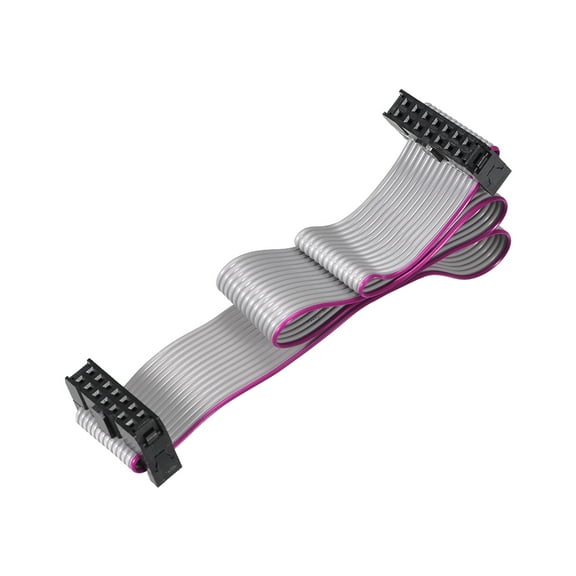 IDC Wire Flat Ribbon Cable FC/FC Connector A-type 14Pins 2.54mm Pitch 30cm Length