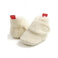 thumbnail image 3 of MarinaVida Baby Girls Fleece Cozy Boots Lovely Slippers Infant Toddler First Walkers Winter Warm Shoes, 3 of 6