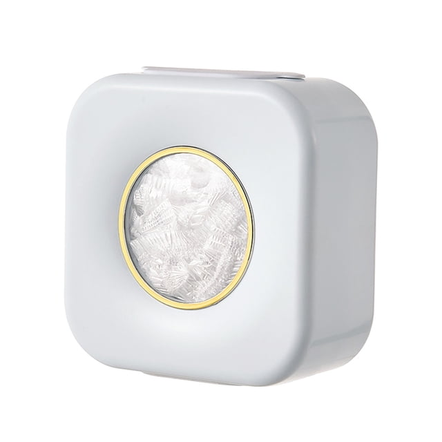 Shoe Storage Box,Large Shower Cap Wall Mounted Cling Film Storage Box Kitchen Preservation Bag Sorting Box Bathroom Shower Cap Storage Box Customer Hall Shoe Cover Box Clear Shoe Box