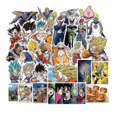 thumbnail image 1 of 50 Uds Dragon Ball Menga pegatinas Sun Goku teléfono portátil impermeable calcomanía, 1 of 2