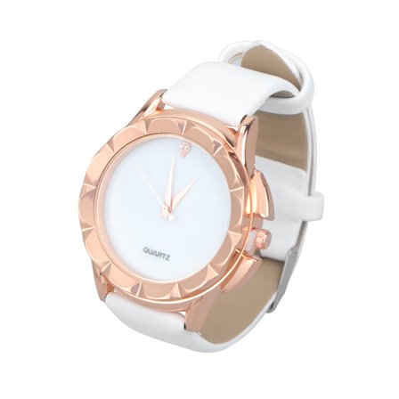ELAYARD Women Wrist Watch Elegant White Ladies Wrist Watch 1Pcs Timekeeping for Daily Wear