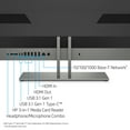 thumbnail image 3 of HP Pavilion 27-A0013W AiO 27", AMD Ryzen 5 2600H, AMD Radeon Vega 8 Graphics, 1TB HDD, 8GB RAM, 27-xa0013w, 3 of 8
