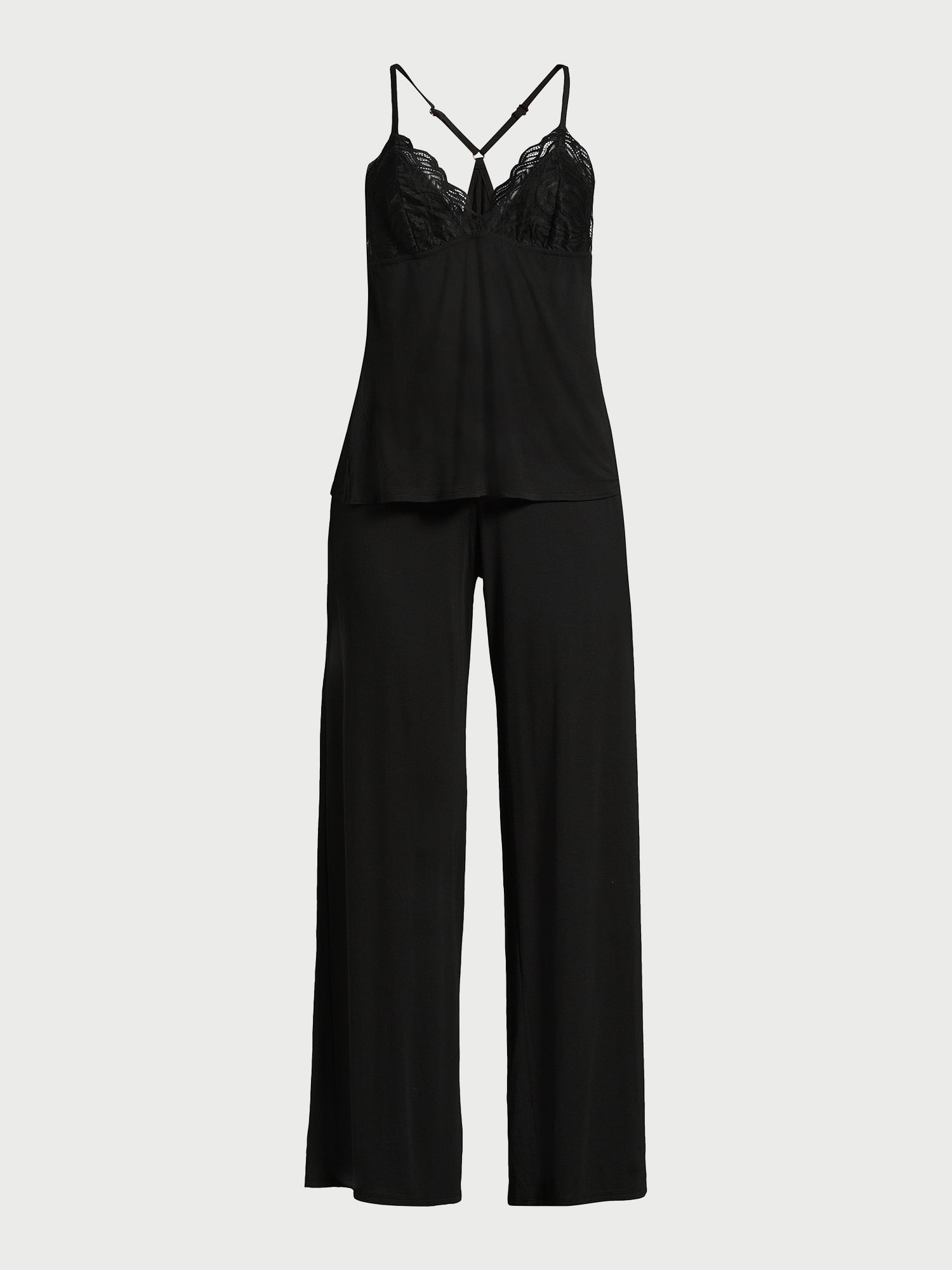 Sofia Intimates Women's and Plus Modal Cami and Pajama Pants Set, 2-Piece, Sizes XS-3X