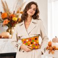 thumbnail image 4 of Halloween Themed Storage Pouch Exclusive Print Polyester Blend Wrinkle Resistant Wipe Clean for Makeup Brush Lipstick Stationery Pen Case Charger Cable Organizer Travel, 4 of 7