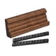 thumbnail image 4 of Soporte de precio de madera para exhibición de precios, soporte de exhibición de madera, etiquetas de precios ajustables para Brown Argent, 4 of 9