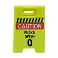 thumbnail image 1 of Funny Desk Hazard Caution Sign Novelty 3D Printed Humorous Warning Decoration Mini Desktop Ornament for, 1 of 3