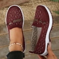 thumbnail image 6 of Zapatos Ortopedicos para Mujer, Women's Woven Orthopedic Breathable Soft Sole Shoes, Go Walking Slip On Casual Comfortable Diabetic Sneaker, 6 of 6