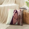 thumbnail image 4 of LALILO Throw Pillow Covers Banner Cute Women Asian Afro Afro Cushion Cover 18" x 18", 2 Pack, 4 of 6