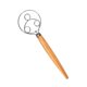 thumbnail image 2 of Hxlamzoo Wooden Handle Whisk Flour Coil Stirrer Egg-Beater Stick Kitchen Baking Tool, High Quality and Durable, Deals, 2 of 9