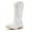 White, variant on IUV Cowgirl Boots Cowboy Boots for Girls Kids Toddler Fashion Western Boots Mid Calf Boots(Toddler/Little Kid)