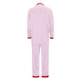 thumbnail image 4 of Family Christmas Pajamas Silk Pjs Long Sleeve Button down Holiday Nightwear Matching Pajamas Family, 4 of 7