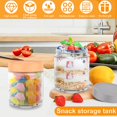 thumbnail image 2 of LOVEVER 4Pcs Overnight Oats Jar 10oz / 16oz Overnight Oats Container with Sealed Lids Clear Glass Fruit Yogurt Storage Containers Airtight Seasoning Storage Jar for Home Kitchen, 2 of 8