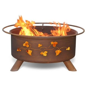 Grapevines Steel Fire Pit by Patina Products