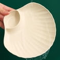 thumbnail image 4 of Manunclaims Dried Fruit Plate Anti-drop Shell Shape Stackable Unbreakable Exquisite Pack Food Solid Color Food Grade Supplies Cake Pan Household Stuff, 4 of 8