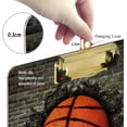thumbnail image 4 of FMSHPON Stylish Basketball in Wall Clipboard Hardboard Wood Nursing Clip Board and Pull for Standard A4 Letter 13x9 inches, 4 of 6