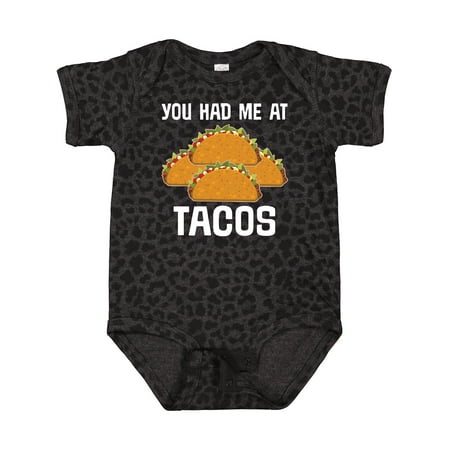

Inktastic You Had Me at Tacos Gift Baby Boy or Baby Girl Bodysuit