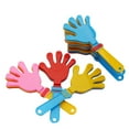 thumbnail image 1 of 20pcs Plastic Hands Clap Creative Funny Cheer Prop for Party Consert Club (Mixture Colour), 1 of 9