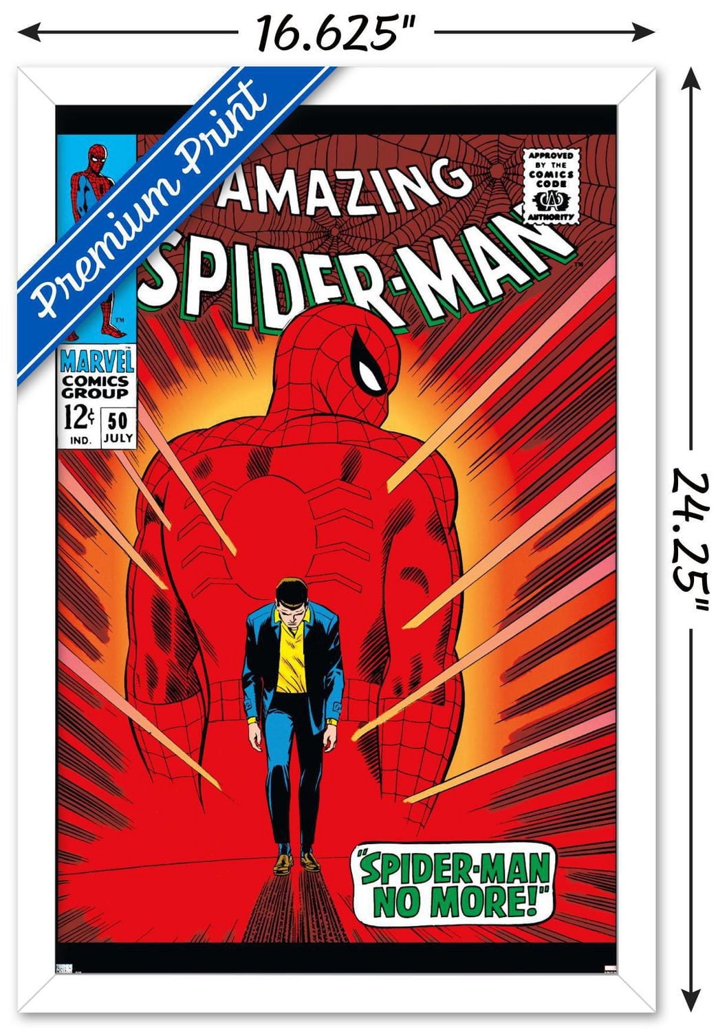 Marvel Comics - Amazing Spider-Man #50 Wall Poster