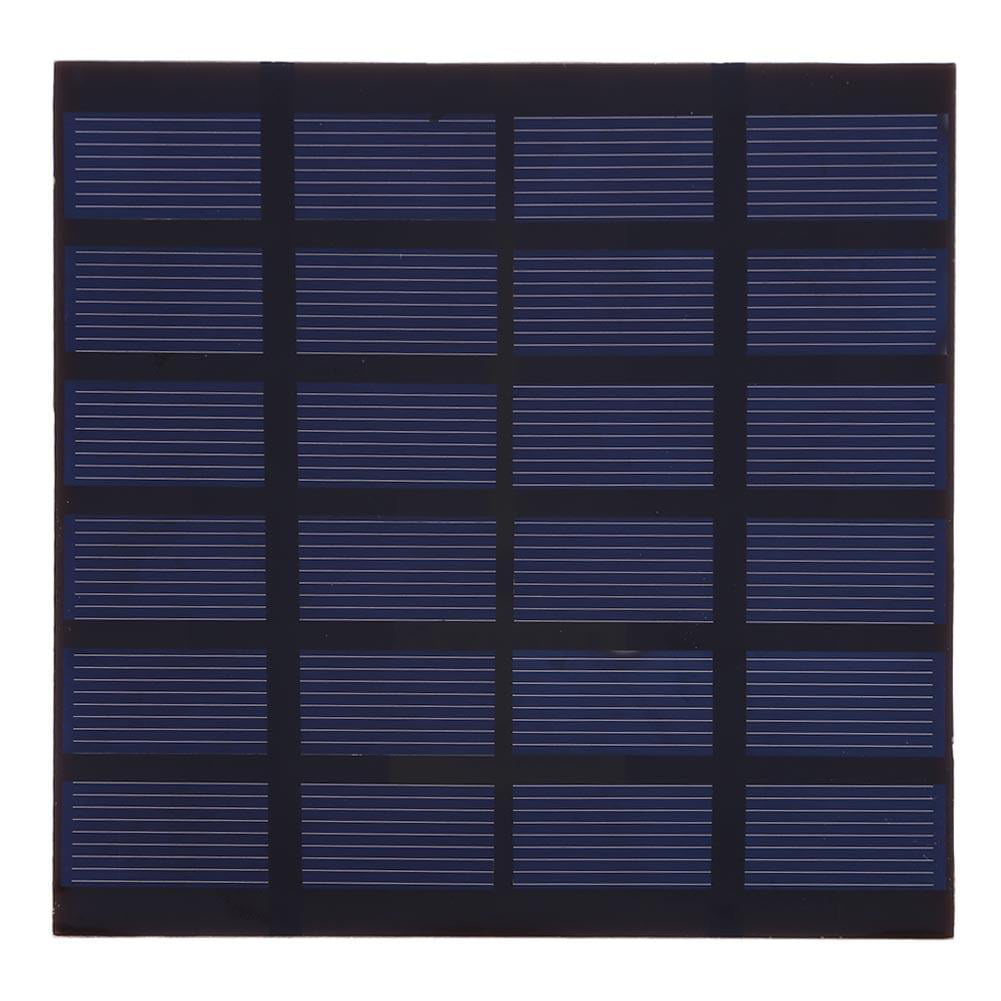 1.5W 6V Polycrystalline Silicon PET Laminated Processing Power Solar Cell Panel 