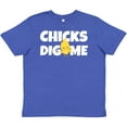 thumbnail image 3 of Inktastic Chicks Dig Me Youth T-Shirt, 3 of 5