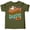 Military Green Shirt, variant on Halloween Spooky Little Dude Shirt for Baby and Toddler Youth Groovy Boys Military Green Shirt 2T