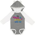 thumbnail image 3 of Inktastic My Mama and Papa Love me with Hearts Boys or Girls Long Sleeve Baby Bodysuit, 3 of 5