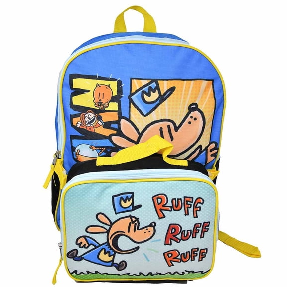 Dogman 16" Backpack with Lunch Bag Set