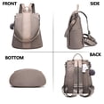 thumbnail image 4 of PINCNEL Mochila para mujer Monedero Mochila antirrobo de nailon impermeable Bolso de hombro ligero, 4 of 5