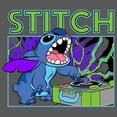 thumbnail image 2 of Girl's Lilo & Stitch DJ Stitch  Graphic Tee Black Medium, 2 of 4