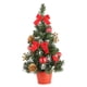 thumbnail image 4 of Decoración de árbol de Navidad Artificial de Escritorio de con Adornos de Adornos Decoraciones Rojo-30CM perfecl Mini árbol de Navidad, 4 of 8