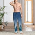 thumbnail image 2 of Balery Christmas Trees Pantalones de pijama para hombre, pijama ultraligero, pantalón de descanso-3X-Large, 2 of 6