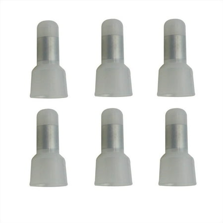 Insulated Close End Connectors - CE-5 12-14 AWG Nylon Crimp Closed End Caps Wire Connectors - 25/Pack, Terminal Type: Close End Connector By Superior Electric
