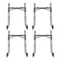 thumbnail image 7 of McKesson Aluminum Junior Folding Walker, Lightweight Mobility Accessory, Adjustable Height, 4 Ct, 7 of 7