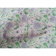 thumbnail image 5 of oneOone Cotton Poplin Light Gray Fabric Sea Shells Pattern Sewing Material Print Fabric By The Yard 42 Inch Wide, 5 of 6