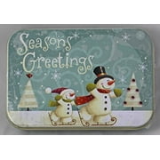 lindy bowman christmas holiday gift card tin box seasons greetings snowmen 2 pack - Seasons Greetings Cards lindy bowman christmas holiday gift card tin box seasons greetings snowmen 2 pack - Seasons Greetings Cards