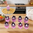 thumbnail image 5 of Vegetable Cutter Shapes Set,8 PCS Mini Cookie Cutters Set Fruit Cookie Pastry Stamps Mold for Baking and Food Supplement Tool Accessories （Purple）, 5 of 6