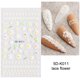 thumbnail image 1 of Pegatinas de flores acrílicas 5D, suministros para decoración de uñas, deslizador de uñas con encaje Floral rosa y blanco degradado, láminas de decoración para manicura de verano, STZ-5D43 Tan Jianjun unisex, 1 of 2