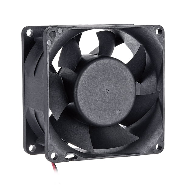 Ventilador de enfriamiento Unique Bargains DC sin escobillas 80mm x 80mm x 38mm 48V