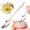 A, variant on Clearance Under $1 1Pc Stainless Steel Dessert Spoon Grapefruit Spoon Metal For Grapefruit Spoon Morning Breakfast (F)