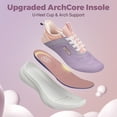 thumbnail image 2 of FitVille Wide Walking Shoes for Women, Hands Free Slip On Sneakers Lightweight Running Shoes Arch Support - V1, 2 of 6