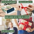 thumbnail image 3 of Caja de regalo de broma, 3 piezas, juego de golf para inodoro, regalo de mordaza, caja vacía, envuelva su regalo real en una caja de regalo falsa convincente y divertida, divertido regalo de elefante, 3 of 5