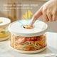 thumbnail image 5 of Recipiente Hermético de Vidrio de 750 Ml, Recipiente Portátil para Almacenar Alimentos en la Cocina, el Refrigerador y el Congelador, Ideal para Ensaladas, Arroz y Más., 5 of 5