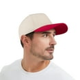 thumbnail image 4 of TOPTIE Unisex Cotton 5 Panel Snapback Trucker Cap, 4 of 8