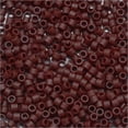 thumbnail image 2 of Miyuki Delica Seed Beads 11/0 Matte Opaque Currant DB1584 7.2 Grams, 2 of 2