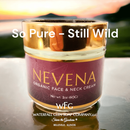 Vegan face and neck cream, Nevena organic face cream